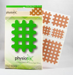 Physiotix Wave Cross-Physiotape Mix Box 102 Cross Tape...