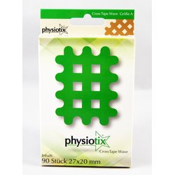 (0,11 &euro;/Stck) Physiotix Cross Tape Wave A,B,C in...